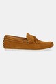 Mokasini iz semiša U.S. Polo Assn. PABLO001M/5S1 PABLO001M.5S1 rjava SS25