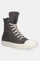 Кеди Rick Owens Sneaks синтетичний сірий DU01E3800.DOES1