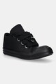 Rick Owens DRKSHDW tenisówki Jumbo Lace Puffer Low Sneaks czarny DU01E3819.MUW2