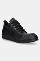 Кеды Rick Owens Low Sneaks синтетический чёрный DU01E3802.BMC