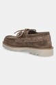 Cipők AllSaints velúr félcipő Skiff Suede Shoe M012FC barna