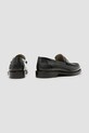 Obuwie AllSaints mokasyny skórzane Bloom Loafer M021FC czarny