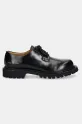 Шкіряні туфлі Common Projects Chunky Derby 2494.7547 чорний SS25