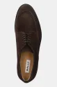 Bally półbuty zamszowe brązowy MSF0GC.SU036.U804