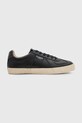 AllSaints bőr sportcipő Jaimee Leather Low Top alacsony fekete M001FB.BLK