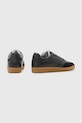 Obuwie AllSaints sneakersy skórzane Leo Low Top M008FC.BLK czarny