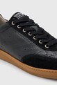 AllSaints sneakers din piele Leo Low Top negru M008FC.BLK
