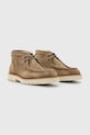 Велурени обувки AllSaints Skiff Suede Boot M015FC бежов SS25
