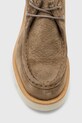 Σουέτ παπούτσια AllSaints Skiff Suede Boot M015FC μπεζ
