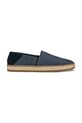 Geox espadrillas U PANTELLERIA pelle scamosciata blu U55DWA.000NB.C4002