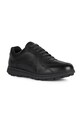 Kožené tenisky Geox U SPHERICA EC12 U45GRA.00043.C9999 čierna SS25