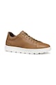 Kožené sneakers boty Geox U SPHERICA ECUB-1 U55GPC.00046.C6018 hnědá SS25