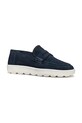 Geox mocasini din piele intoarsa U SPHERICA ECUB-1 U55GPD.00022.C4002 bleumarin SS25