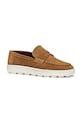 Geox velúr mokaszin U SPHERICA ECUB-1 U55GPD.00022.C6018 barna SS25