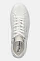 Kožené sneakers boty Pepe Jeans CAMDEN EDITION M bílá PMS00045