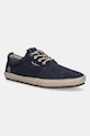 Pepe Jeans espadrile din piele întoarsă TOURIST WEST piele întoarsă bleumarin PMS10336