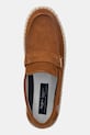Pepe Jeans espadryle zamszowe TOURIST COAST brązowy PMS10337