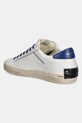 Încălțăminte Crime London sneakers din piele DISTRESSED 14000PP7 alb