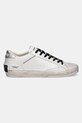 Kožené sneakers boty Crime London DISTRESSED 14004PP7 bílá SS25