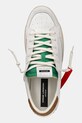 Crime London sneakers din piele SK8 DELUXE alb 14100PP7
