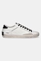 Crime London sneakers din piele DISTRESSED 16001PP5 alb SS25