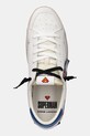 Crime London sneakers din piele SK8 DELUXE alb 77250PP7