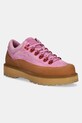 Diemme pantofi de piele intoarsa Cornaro Due Gomma piele întoarsă roz DI25SPCOM.F04X072PNK