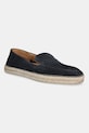 Semišové espadrilky Hackett London ALTEA LOAFER Planet friendly námořnická modř HMS21491