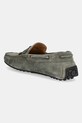 Обувки Велурени мокасини Hackett London DRIVER LACE HMS21484 зелен