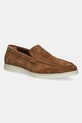 Hackett London mocasini din piele intoarsa MARTIN SOFT piele întoarsă maro HMS21473.877