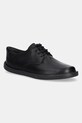 Camper scarpe in pelle Wagon tessile nero K100669.018