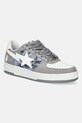 A Bathing Ape sneakers din piele BAPE STA #2 M2 mic de statură gri 1K80191302