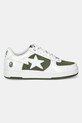 A Bathing Ape leather sneakers BAPE STA #6 M2 1K80191306 green SS25