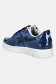 Shoes A Bathing Ape leather sneakers BAPE STA ICON M2 1K80191308 navy