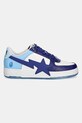 A Bathing Ape sneakersy skórzane BAPESTA OS M2 1K80191309 granatowy SS25