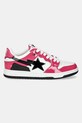 A Bathing Ape sneakers din piele BAPE SK8 STA #2 M2 1K80191311 roz SS25