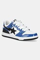 A Bathing Ape sneakersy skórzane BAPE SK8 STA #2 M2 niska niebieski 1K80191311
