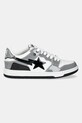 A Bathing Ape leather sneakers BAPE SK8 STA #2 M2 1K80191311 gray SS25