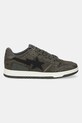 A Bathing Ape sneakers din piele BAPE SK8 STA #3 M2 1K80191312 verde SS25