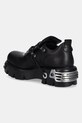 Încălțăminte New Rock pantofi de piele METALLIC M.994.C2 negru