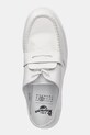 MM6 Maison Margiela mocasini de piele alb SH3WR0005.P8031.HB009