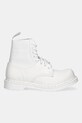 MM6 Maison Margiela stivali da motociclista in pelle SH3WU0013.P7006.HB009 bianco SS25