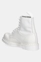 Scarpe MM6 Maison Margiela stivali da motociclista in pelle SH3WU0013.P7006.HB009 bianco