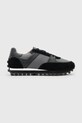 Ботинки AllSaints Viggo Low Top кожа чёрный M009FC