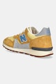 Încălțăminte New Balance sneakers din piele întoarsă 475 U475HB galben
