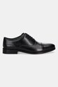 Clarks Originals półbuty skórzane CraftJames Cap 26178572 czarny SS25