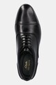 Clarks Originals półbuty skórzane CraftJames Cap czarny 26178572