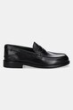 Кожени мокасини Clarks Originals CraftJames Lo 26178569 черен SS25