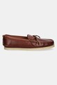 Clarks Originals mokasyny skórzane Godney Mocc 26181124 brązowy SS25