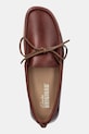 Kožené mokasíny Clarks Originals Godney Mocc hnedá 26181124